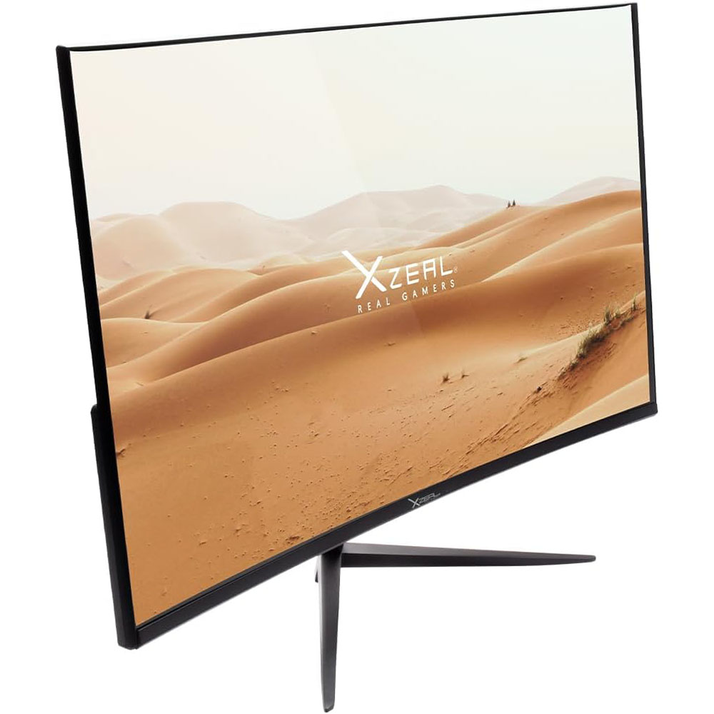 MONITOR LED XZEAL 23.8 (XZMX351B) 1920*1080 FULL HD, CURVO, 165HZ, 1MS, DP, HDMI, USB 1.0, NEGRO - Image 2