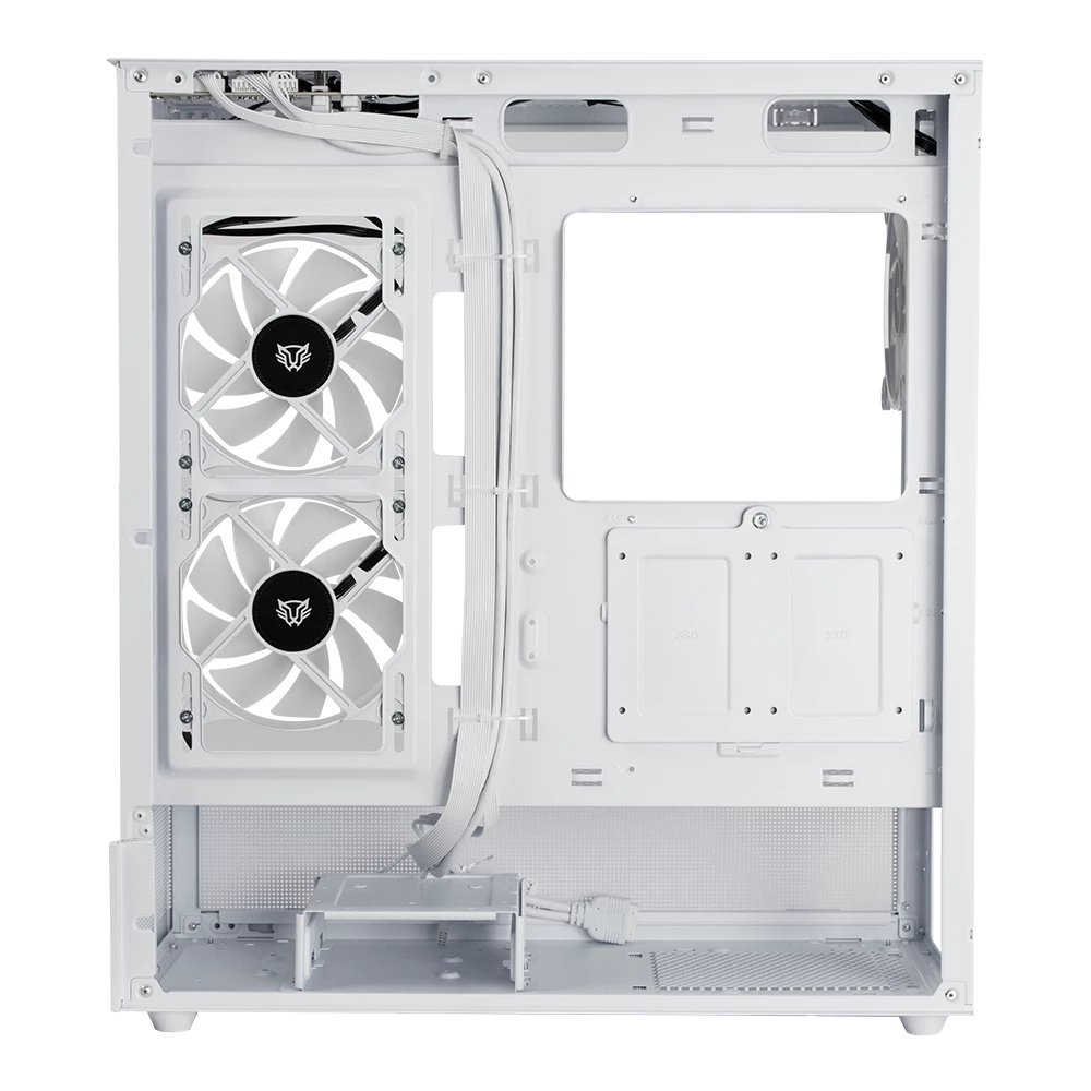 GABINETE BALAM RUSH (BR-938730) TANK SUPER 9200TB,ATX,1*USB 3.0,1*USB 2.0,CRISTAL TEMP,3 FAN,BLANCO - Image 7