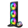 VENTILADOR P/CPU COOLER MASTER (MLX-D36M-A25PZ-R1)MASTERLIQUID 360 ATMOS,ARGB,4PWM,LGA1700/AM5,NEGRO - Image 2