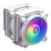 VENTILADOR P/CPU COOLER MASTER (RR-D6WW-20PA-R1) HYPER 622 HALO WHITE,ARGB,DOBLE TORRE,6 TUBOS,2 FAN - Image 2