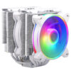 VENTILADOR P/CPU COOLER MASTER (RR-D6WW-20PA-R1) HYPER 622 HALO WHITE,ARGB,DOBLE TORRE,6 TUBOS,2 FAN