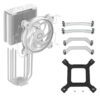 VENTILADOR P/CPU COOLER MASTER (RR-S4WW-20PA-R1) HYPER 212 HALO WHITE,RGB, LGA1700/AM5 - Image 5