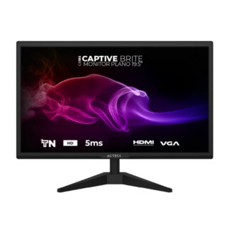 MONITOR 19.5" ACTECK (AC-939409) CAPTIVE BRITE CB195,1440*900,75HZ,1MS,NEGRO