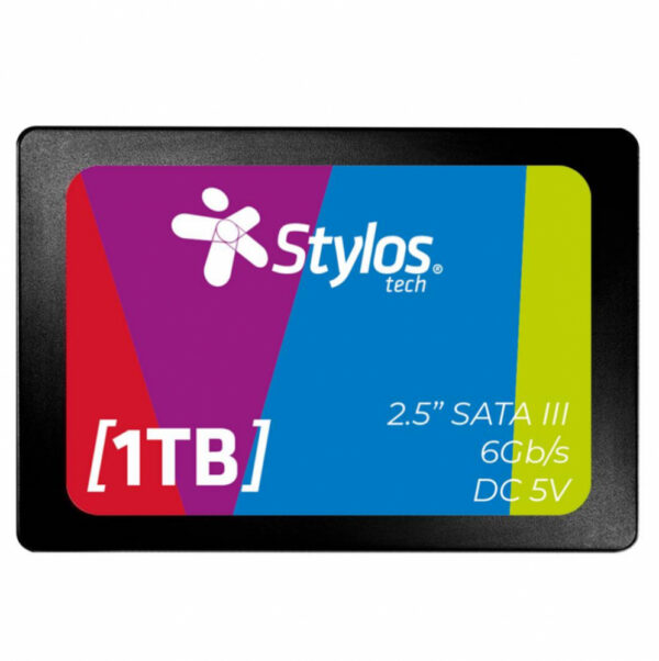 UNIDAD SSD 2.5" STYLOS 1TB (STMSSD4B) SATA3, 7MM, NEGRO