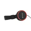 AUDIFONOS NACEB (NA-0310R) ZERO,DIADEMA,ALAMBRICA,MANOS LIBRES,3.5,ROJO