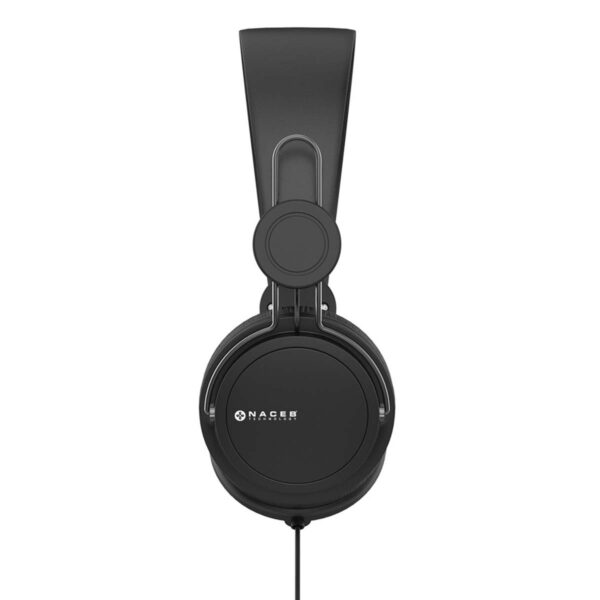 AUDIFONOS NACEB (NA-0313N) AIR,DIADEMA,MICROFONO,3.5,NEGRO - Image 3