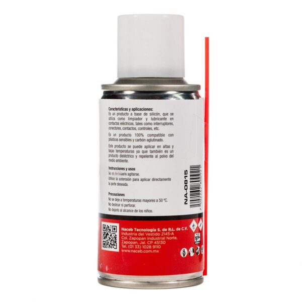 LUBRICANTE DIELECTRICO NACEB (NA-0815) LIMPIADOR,PROTECTOR,REMOVEDOR,SPRAY,170 GR - Image 2