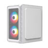 GABINETE ACTECK (AC-939232) DOOM PRO CRYSTAL GI730,MICRO ATX,1*USB 3.0,CRISTAL TEMP,3 FAN RGB,BLANCO - Image 3