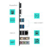 MOTHERBOARD MSI (B650M GAMING WIFI) SOCKET AM5, 2*DDR5 7800, 1*HDMI, 1*DP, 2*M.2, MICRO ATX - Image 4