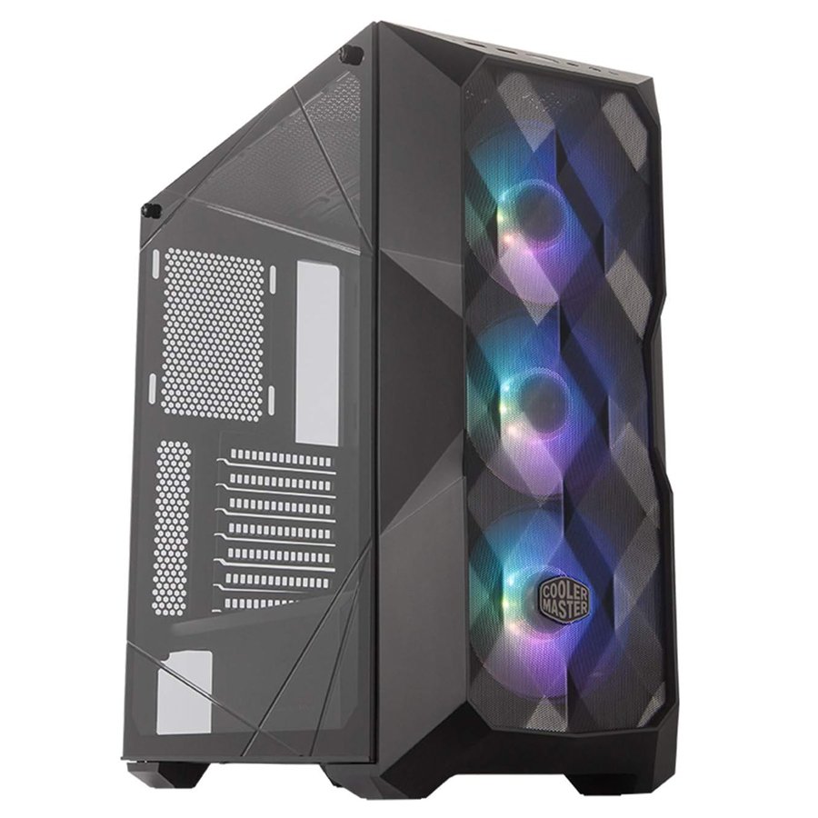 GABINETE COOLER MASTER MCB-D500D-KGNN-SAU MASTERBOX TD500 CRYSTALNEGROARGBMEDIA TORRES/FUENTE - MCB-D500D-KGNN-SAU