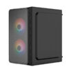 GABINETE ACTECK (AC-939249) DOOM PRO MESH GI730M,MICRO ATX,1*USB 3.0,FRENTE MALLA,3 FAN RGB,NEGRO - Image 4