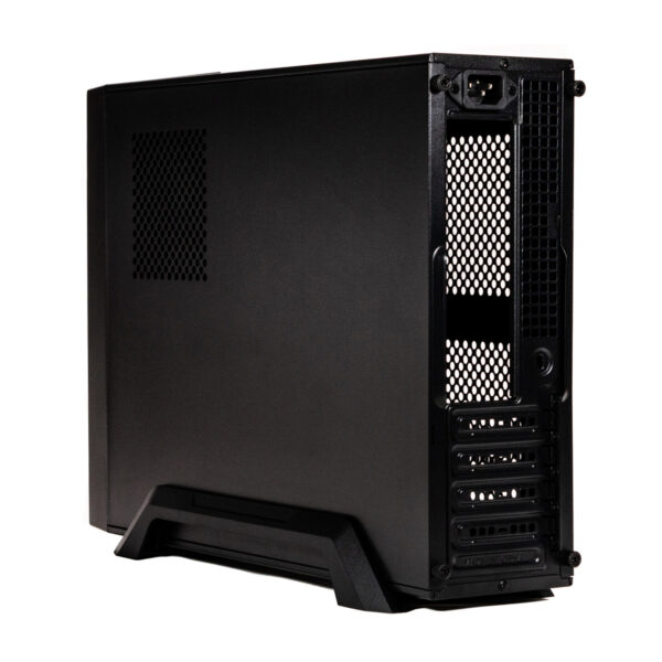 GABINETE EVOTEC (EV-1022) VALENCIA,MICRO ATX,FUENTE 600W,2*USB 3.0,2*USB 2.0,NEGRO - Image 2