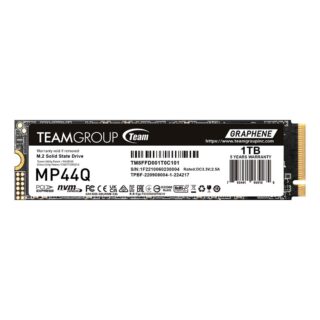 UNIDAD SSD M.2 TEAMGROUP 1TB TM8FFD001T0C101) TEAM MP44Q, PCI GEN3X4 2280, 7.400 MB/S,6,200MB/S