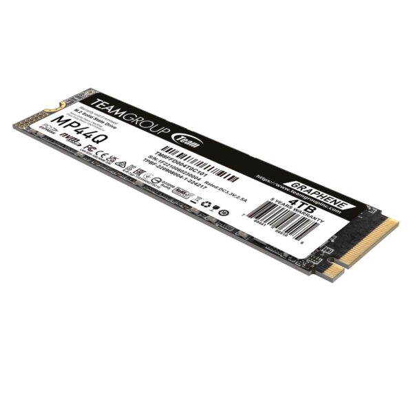 UNIDAD SSD M.2 TEAMGROUP 4TB TM8FFD004T0C101) TEAM MP44Q, PCI GEN3X4, 2280, 7.400 MB/S,6,200MB/S - Image 2