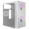 GABINETE ACTECK (AC-939515) FUJI GC470,MICRO ATX,FUENTE 500W,1*USB 3.0,ACRILICO,MALLA METAL,BLANCO
