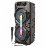 BOCINA INALAMBRICA NECNON (NBBB6B0165) BAFLE 6.5" RADIO FM USB AUX 3.5MM LUZ LED 6500 WATTS DISPLAY