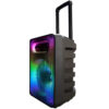 BOCINA INALAMBRICA NECNON (NCBB1201FL) BAFLE 12" RADIO FM USB AUX 3.5MM LUZ LED 16500 WATTS DISPLAY - Image 2