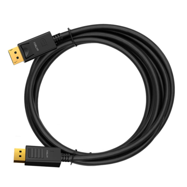 CABLE DISPLAYPORT ACTECK (AC-939799) LINX PLUS DP422-3,DP A DP,3 METROS,4K,NEGRO - Image 2
