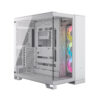 GABINETE CORSAIR (CC-9011270-WW) ICUE LINK 6500X RGB,BLANCO,CRISTAL TEMPLADO,MED-TORRE,SIN FUENTE