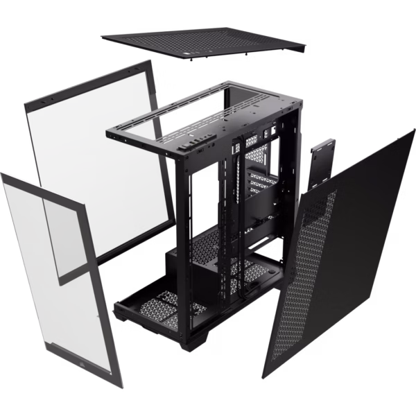 GABINETE CORSAIR (CC-9011276-WW) 3500X,NEGRO,CRISTAL TEMPLADO,MED-TORRE,SIN FUENTE - Image 4