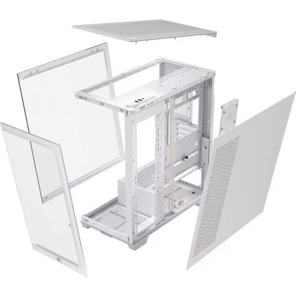 GABINETE CORSAIR (CC-9011277-WW) 3500X,BLANCO,CRISTAL TEMPLADO,MED-TORRE,SIN FUENTE - Image 4