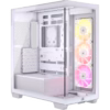GABINETE CORSAIR (CC-9011279-WW) 3500X ARGB,BLANCO,CRISTAL TEMPLADO,MED-TORRE,SIN FUENTE