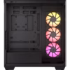 GABINETE CORSAIR (CC-9011280-WW) ICUE LINK 3500X RGB,NEGRO,CRISTAL TEMPLADO,MED-TORRE,SIN FUENTE - Image 2