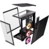GABINETE CORSAIR (CC-9011280-WW) ICUE LINK 3500X RGB,NEGRO,CRISTAL TEMPLADO,MED-TORRE,SIN FUENTE - Image 4
