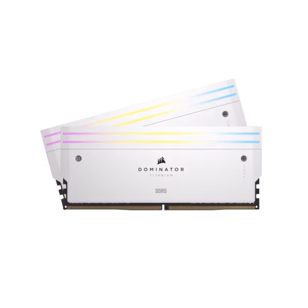 MEMORIA DIMM DDR5 CORSAIR (CMP32GX5M2X7000C34W) 32GB 7000MHZ (2X16GB) DOMINATOR TITANIUM,BLANCO