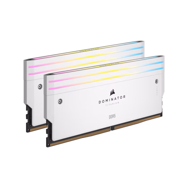 MEMORIA DIMM DDR5 CORSAIR (CMP32GX5M2X7000C34W) 32GB 7000MHZ (2X16GB) DOMINATOR TITANIUM,BLANCO - Image 2