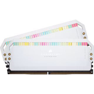 MEMORIA DIMM DDR5 CORSAIR (CMT64GX5M2B5600C40W) 64GB 5600MHZ (2X32GB) DOMINATOR PLATINUM RGB,BLANCO