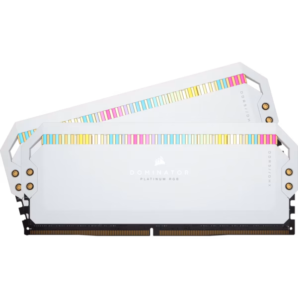 MEMORIA DIMM DDR5 CORSAIR (CMT32GX5M2B5200C40W) 32GB 5200MHZ (2X16GB) DOMINATOR PLATINUM RGB,BLANCO - Image 2