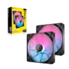 VENTILADOR P/GABINETE CORSAIR (CO-9051020-WW) ICUE LINK RX140 RGB,2 FAN,140MM,NEGRO - Image 2