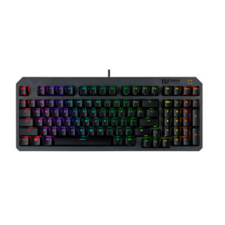 TECLADO ASUS (RA07 TUF K3 GEN II/RD/CA/ABS) OPTO MECANICO SWITCH ROJO,TECLAS PROGRAMABLES,RGB,NEGRO