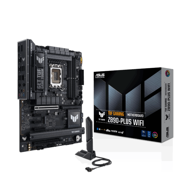 MOTHERBOARD ASUS (PRIME Z890-P WIFI)SOCKET 1851 15A,4*DDR5,HDMI,TB,PCIE-5.0,WIFI7,ATX