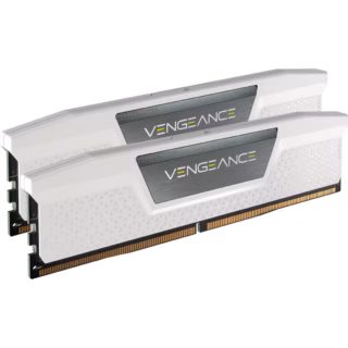 MEMORIA DIMM DDR5 CORSAIR (CMK32GX5M2B6400C32W) 32GB 6400MHZ (2X16GB) VENGEANCE,BLANCO CL32-84