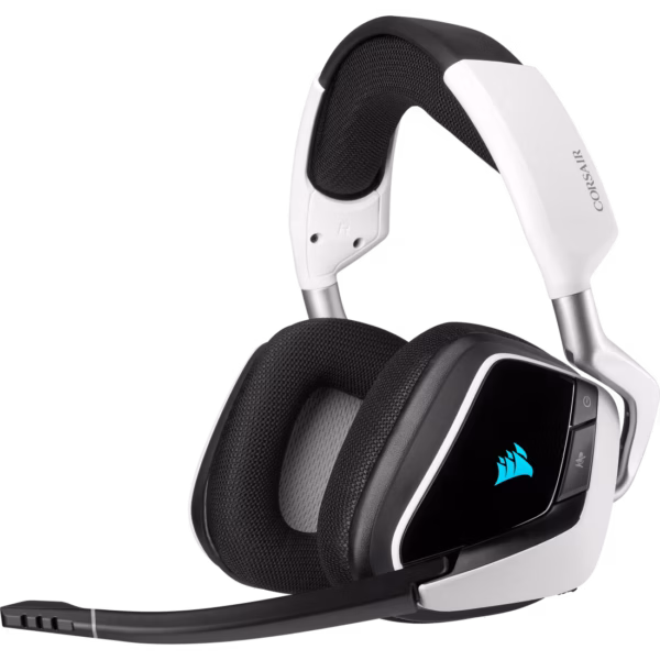 AUDIFONOS CORSAIR (CA-9011202-NA) VOID RGB ELITE WIRELESS BLANCO 7.1CH USB C/MIC COMP. PC