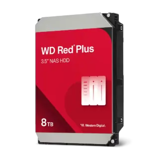 DISCO DURO WD 3.5" 8TB (WD80EFPX) RED, 5400 RPM, 256MB, SATA3