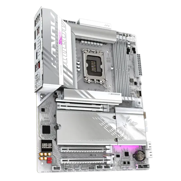 MOTHERBOARD GIGABYTE (Z890 A ELITE WF7 ICE) SOCKET 1851, 4*DDR5 8800MHZ, DP, ATX, WIFI7/BT - Image 3