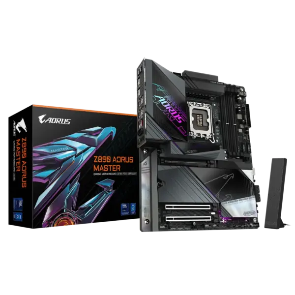 MOTHERBOARD GIGABYTE (Z890 AORUS MASTER) SOCKET 181, 4*DDR5 9500MHZ, ATX, WIFI7/BT