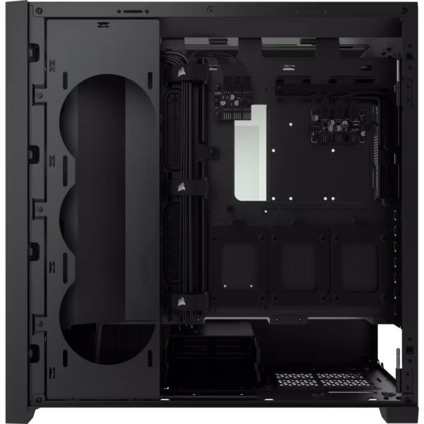 GABINETE CORSAIR (CC-9011212-WW) ICUE 5000X RGB NEGRO CRISTAL TEMPLADO MED-TORRE SIN FUENTE - Image 4