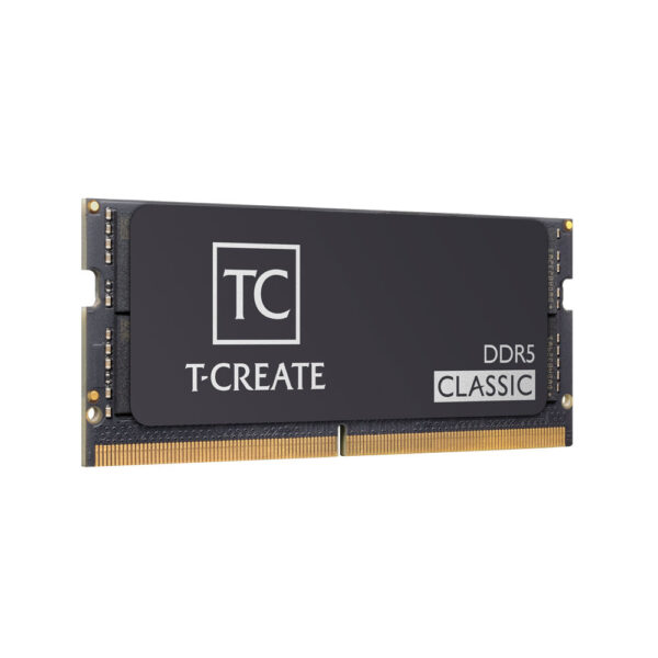 MEMORIA SODIMM DDR5 TEAMGROUP (CTCCD516G5200HC42-S01) T-CREATE CLASSIC, 16GB, 5200MHZ, BLACK, CL42 - Image 3