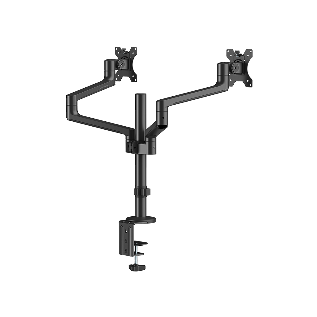 SOPORTE P/MONITOR MSI (PRO MT81D) DOBLE MONITOR, SOBRE MESA, VESA, 17"-32",8KG, NEGRO - Image 3