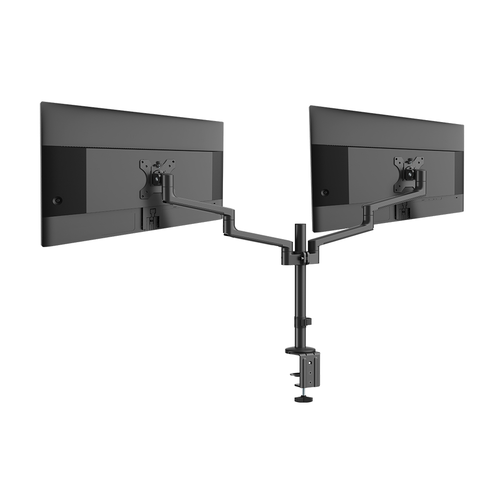 SOPORTE P/MONITOR MSI (PRO MT81D) DOBLE MONITOR, SOBRE MESA, VESA, 17"-32",8KG, NEGRO - Image 2