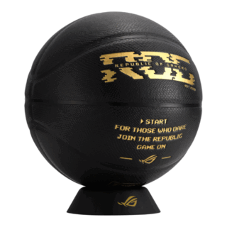 BALON DE BALONCESTO ASUS (OM300 ROG BASKETBALL/BK/ WW) INCLUYE STAND Y COSTAL PARA GUARDAR