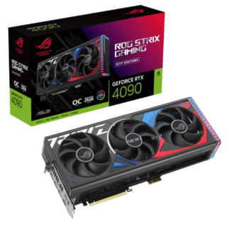 TARJETA DE VIDEO ASUS (ROG-STRIX-RTX4090-24G-BTF-G AMING) REQUIERE CONECTOR BTF, PCI 4,2*HDMI, 3*DP