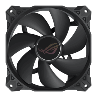 VENTILADOR GABINETE ASUS (ROG STRIX XF120/XF120A1/ BK//) INDIVIDUAL,PARA GABINETE Y/O RADIADOR,NEGRO