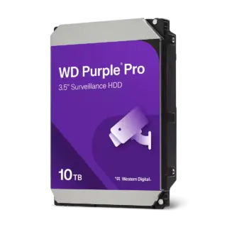 DISCO DURO WD 3.5" 10TB (WD102PURP) PURPLE PRO, 7200 RPM, 512MB, SATA3
