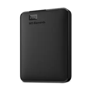 DISCO DURO EXTERNO 2.5" 4TB WD (WDBU6Y0040BBK-WESN), ELEMENTS, NEGRO, USB 3.0