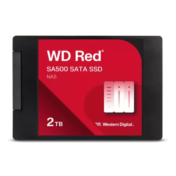UNIDAD SSD 2.5" WD 2TB (WDS200T2R0A) RED, SATA3, 7MM